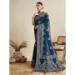 Picture of Appealing Cotton Midnight Blue Saree
