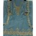 Picture of Georgette Slate Grey Straight Cut Salwar Kameez