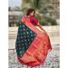 Picture of Grand Silk Dark Slate Grey Saree