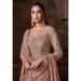 Picture of Chiffon Dark Olive Green Anarkali Salwar Kameez
