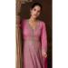 Picture of Alluring Chiffon Rosy Brown Anarkali Salwar Kameez