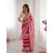 Picture of Beauteous Chiffon Pale Violet Red Saree