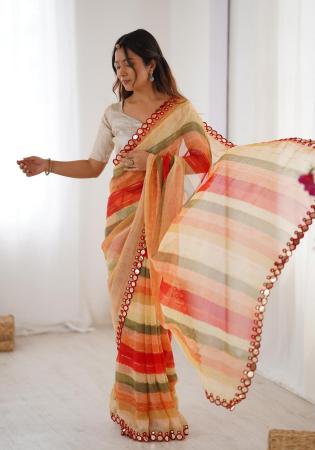 Picture of Nice Chiffon Peru Saree