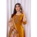 Picture of Pretty Silk Golden Rod Readymade Salwar Kameez