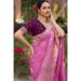 Picture of Superb Silk Pale Violet Red Saree