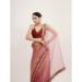 Picture of Fine Satin Pale Violet Red Saree
