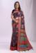 Picture of Wonderful Cotton & Linen Dark Slate Grey Saree