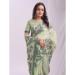 Picture of Statuesque Cotton & Linen Medium Spring Green Saree