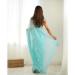 Picture of Statuesque Georgette Sky Blue Saree