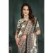 Picture of Graceful Crepe & Silk Beige Saree