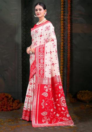 Picture of Admirable Cotton & Linen Linen Saree