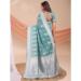 Picture of Delightful Cotton & Linen Sea Green Saree