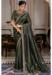 Picture of Radiant Crepe Sea Green Saree