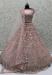 Picture of Wonderful Net Grey Lehenga Choli