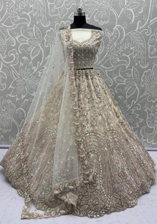 Picture of Classy Net Azure Lehenga Choli