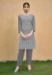 Picture of Stunning Georgette Dim Gray Readymade Salwar Kameez