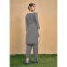 Picture of Stunning Georgette Dim Gray Readymade Salwar Kameez