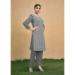 Picture of Stunning Georgette Dim Gray Readymade Salwar Kameez