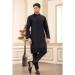 Picture of Taking Silk Black Kurtas