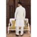 Picture of Exquisite Silk White Kurtas