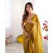 Picture of Comely Chiffon Olive Saree