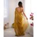 Picture of Comely Chiffon Olive Saree