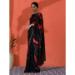 Picture of Amazing Chiffon Black Saree