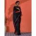 Picture of Amazing Chiffon Black Saree