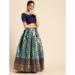 Picture of Beautiful Silk Slate Grey Lehenga Choli