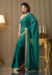 Picture of Good Looking Chiffon & Net & Organza Teal Saree