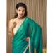 Picture of Sightly Chiffon & Satin & Silk Teal Saree