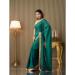 Picture of Comely Chiffon & Satin & Silk Dark Green Saree