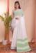 Picture of Graceful Cotton & Linen White Saree
