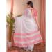 Picture of Radiant Cotton & Linen Ghost White Saree