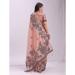 Picture of Amazing Cotton & Linen Burly Wood Saree