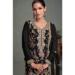 Picture of Statuesque Chiffon Black Straight Cut Salwar Kameez