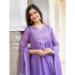 Picture of Good Looking Silk Medium Purple Readymade Salwar Kameez