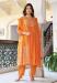 Picture of Well Formed Silk Chocolate Readymade Salwar Kameez