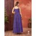 Picture of Ideal Cotton & Georgette Violet Readymade Gown