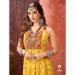 Picture of Cotton & Georgette Sandy Brown Readymade Gown