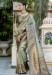 Picture of Superb Silk Dark Sea Green Saree