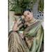 Picture of Superb Silk Dark Sea Green Saree