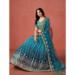 Picture of Radiant Georgette Slate Grey Lehenga Choli