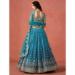 Picture of Radiant Georgette Slate Grey Lehenga Choli