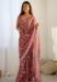Picture of Amazing Georgette Indian Red Saree