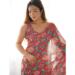 Picture of Amazing Georgette Indian Red Saree