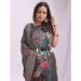Picture of Ravishing Cotton & Linen Dim Gray Saree