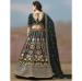 Picture of Bewitching Georgette Dark Olive Green Lehenga Choli