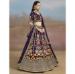 Picture of Appealing Georgette Plum Lehenga Choli