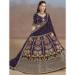 Picture of Appealing Georgette Plum Lehenga Choli